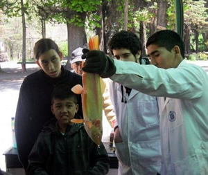 Piscicultura Río Blanco en la Semana de la Ciencia